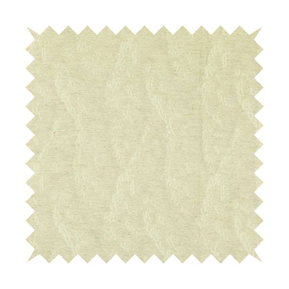 White Beige Colour Abstract Semi Plain Pattern Furnishing Upholstery Fabric JO-1269 - Made To Measure Curtains