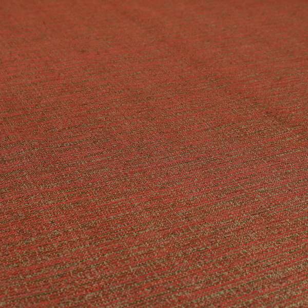 Red Burgundy Colour Shade Colour Horizontal Striped Pattern Furnishing Upholstery Fabric JO-1270 - Made To Measure Curtains