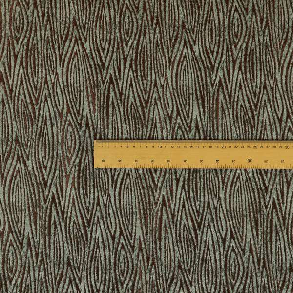 Striped Stripes Theme Pattern Grey Orange Shine Furnishing Upholstery Fabric JO-1276 - Roman Blinds