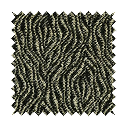 Tree Bark Pattern Black Colour Soft Chenille Upholstery Fabric JO-1284 - Made To Measure Curtains