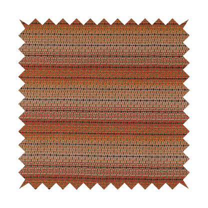Red Pink Orange Shades Of Colour In Small Eclipsed Pattern Upholstery Fabric JO-1356 - Roman Blinds