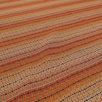 Red Pink Orange Shades Of Colour In Small Eclipsed Pattern Upholstery Fabric JO-1356 - Handmade Cushions