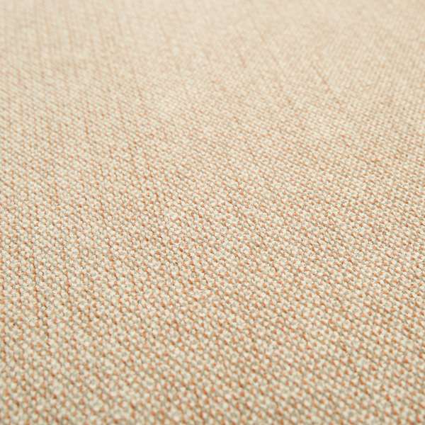 Soft Plain Chenille Fabric In Orange Beige Colour Interior Fabrics JO-137 - Roman Blinds