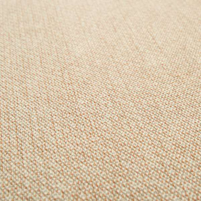 Soft Plain Chenille Fabric In Orange Beige Colour Interior Fabrics JO-137 - Roman Blinds