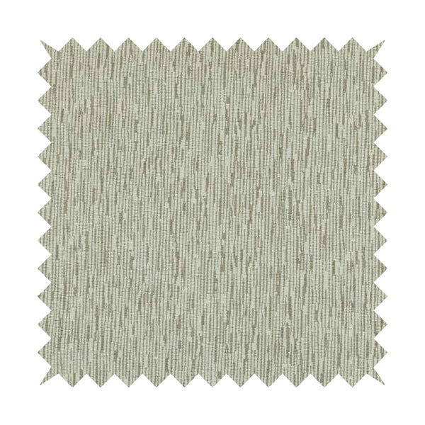 Semi Plain In White Brown Soft Textured Chenille Upholstery Furnishing Fabric JO-1384