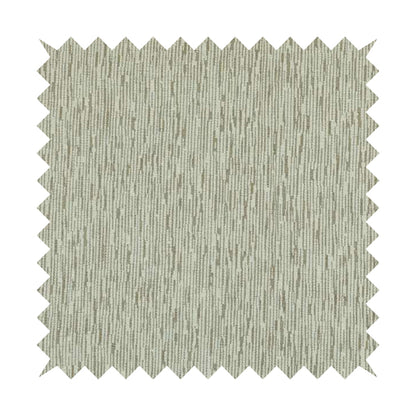 Semi Plain In White Brown Soft Textured Chenille Upholstery Furnishing Fabric JO-1384