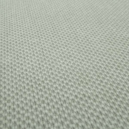 Simply Perfect Plains Collection Soft Textured In White Cream Colour Self Plain Pattern Chenille Furnishing Fabric JO-141