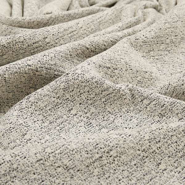 Gloria Plain Textured Chenille Upholstery Fabric In Cream Colour JO-150 - Roman Blinds