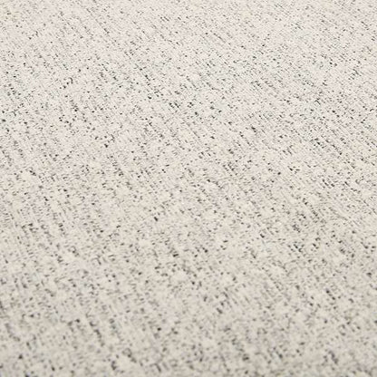 Gloria Plain Textured Chenille Upholstery Fabric In Cream Colour JO-150 - Roman Blinds