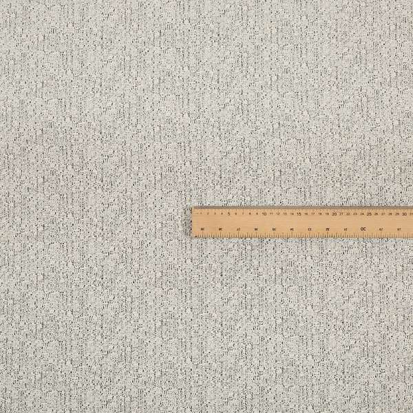 Gloria Plain Textured Chenille Upholstery Fabric In Cream Colour JO-150 - Made To Measure Curtains