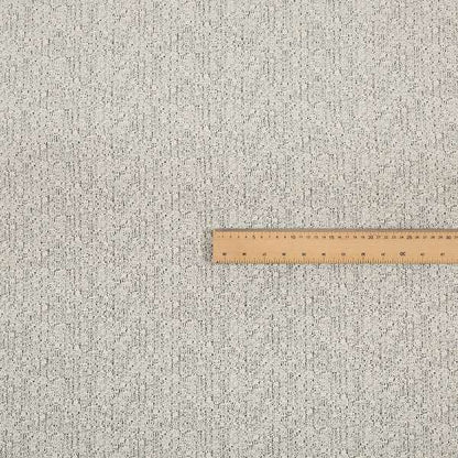 Gloria Plain Textured Chenille Upholstery Fabric In Cream Colour JO-150 - Made To Measure Curtains