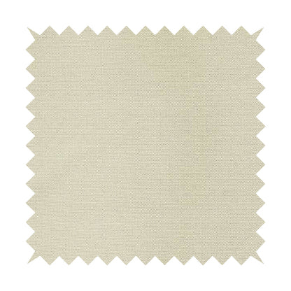 Umbria Plain Woven Chenille Fabric In White Beige Colour Fabric JO-155 - Made To Measure Curtains