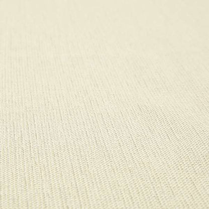 Umbria Plain Woven Chenille Fabric In White Beige Colour Fabric JO-155 - Roman Blinds