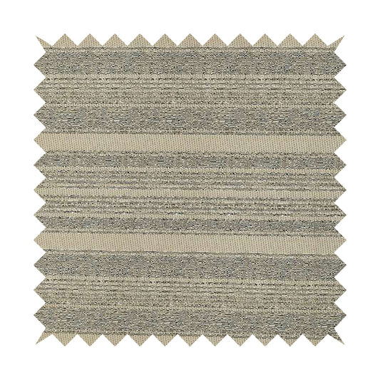 Upholstery Interior Quality Brown Dessert Striped Pattern Chenille Fabric JO-161