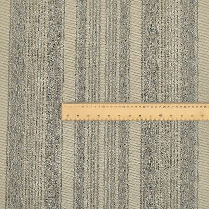 Upholstery Interior Quality Brown Dessert Striped Pattern Chenille Fabric JO-161 - Roman Blinds