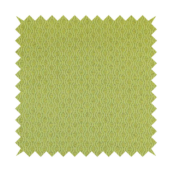 Piccadilly Collection Eclipse Pattern Woven Upholstery Green Chenille Fabric JO-173 - Made To Measure Curtains