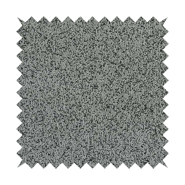 Black Grey White Self Plain Textured Woven Chenille Fabrics JO-177