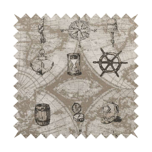 Nautical Pattern Textiles Nautical Fabric - Yorkshire Fabric Shop