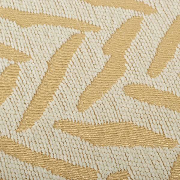 Cream Beige Designer Small Stripe Pattern Soft Chenille Upholstery Fabric JO-257 - Roman Blinds