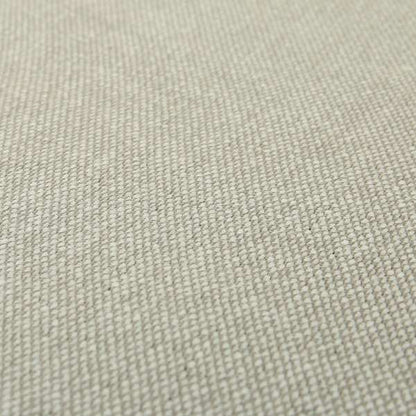 Highland Collection Luxury Soft Like Cotton Plain Silver Colour Chenille Upholstery Fabric JO-280