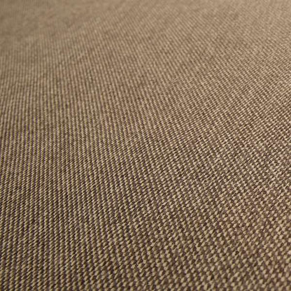 Highland Collection Luxury Soft Like Cotton Plain Light Brown Colour Chenille Upholstery Fabric JO-283