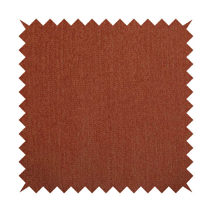 Highland Collection Luxury Soft Like Cotton Plain Orange Peach Colour Chenille Upholstery Fabric JO-286