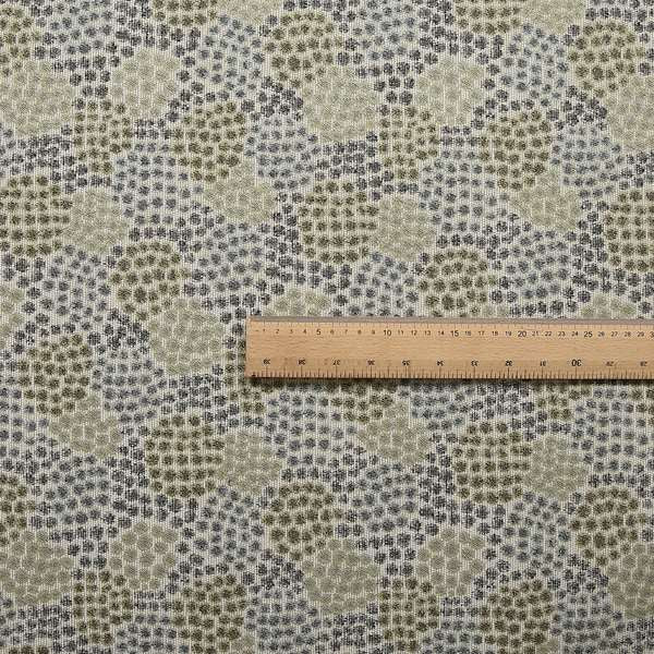 Small Geometric Pattern Light Blue Green Colour Chenille Upholstery Fabric JO-29 - Roman Blinds