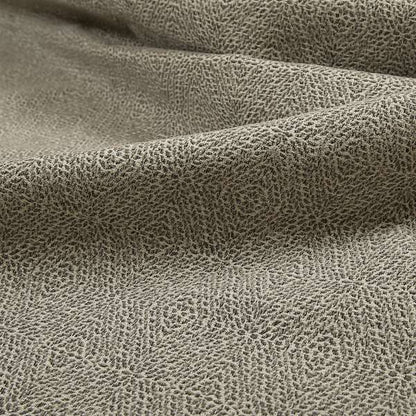 Geometric Diamond Self Pattern Grey Colour Chenille Upholstery Fabric JO-33 - Roman Blinds