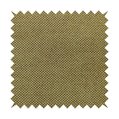 Voyage Of Small Falling Leaf Pattern In Green Colour Woven Soft Chenille Upholstery Fabric JO-445 - Roman Blinds