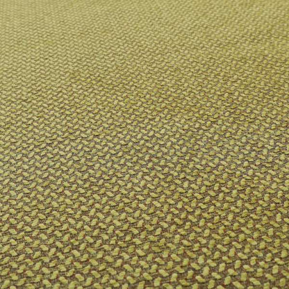 Voyage Of Small Falling Leaf Pattern In Green Colour Woven Soft Chenille Upholstery Fabric JO-445 - Roman Blinds