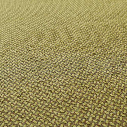 Voyage Of Small Falling Leaf Pattern In Green Colour Woven Soft Chenille Upholstery Fabric JO-445