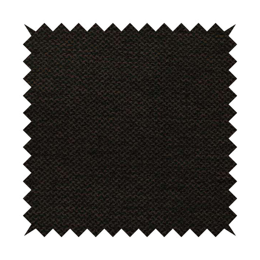 Voyage Of Small Falling Leaf Pattern In Black Colour Woven Soft Chenille Upholstery Fabric JO-446