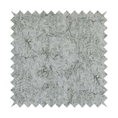 Atmosfera Woven Fabric Abstract Pattern In Grey Colour Interior Fabric JO-469 - Made To Measure Curtains