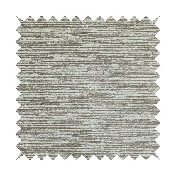 Marlow Woven Designer Airbrush Striped Pattern In Cream Brown Interior Fabric JO-472 - Roman Blinds