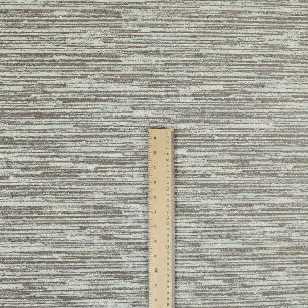 Marlow Woven Designer Airbrush Striped Pattern In Cream Brown Interior Fabric JO-472 - Roman Blinds