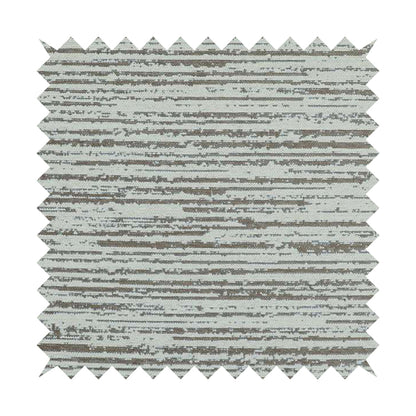 Marlow Woven Designer Airbrush Striped Pattern In Cream Brown Interior Fabric JO-490 - Roman Blinds