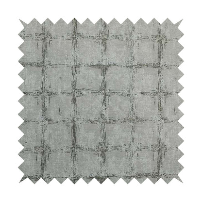 Atmosfera Woven Fabric Abstract Square Pattern In Grey Colour Interior Fabric JO-495