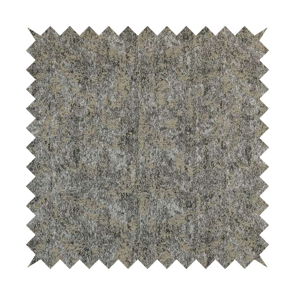 Beige Silver Grey Coloured Medallion Pattern Soft Chenille Upholstery Fabric JO-501 - Made To Measure Curtains