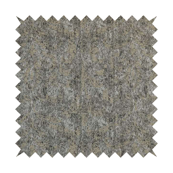 Beige Silver Grey Coloured Medallion Pattern Soft Chenille Upholstery Fabric JO-501 - Handmade Cushions