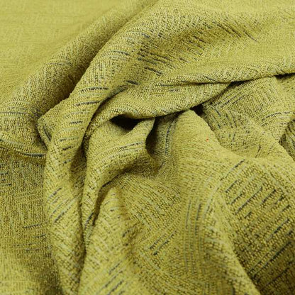 Piccadilly Collection Gingham Pattern Woven Upholstery Green Chenille Fabric JO-518 - Made To Measure Curtains