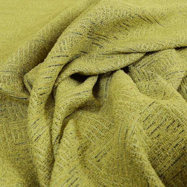 Piccadilly Collection Gingham Pattern Woven Upholstery Green Chenille Fabric JO-518 - Handmade Cushions