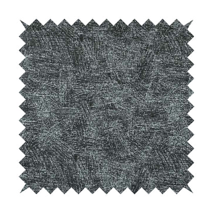 Bakari Semi Plain Woven Upholstery Chenille Fabric In Charcoal Grey Colour JO-565 - Made To Measure Curtains