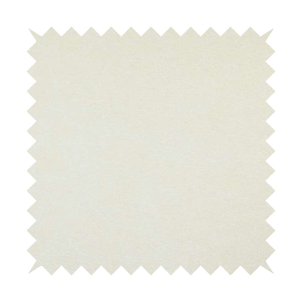 Bakari Semi Plain Woven Upholstery Chenille Fabric In Cream Colour JO-567 - Roman Blinds