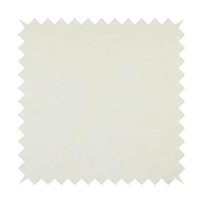 Bakari Semi Plain Woven Upholstery Chenille Fabric In Cream Colour JO-567