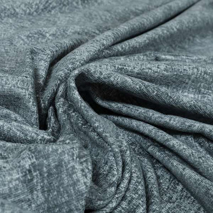 Bakari Semi Plain Woven Upholstery Chenille Fabric In Grey Colour JO-568