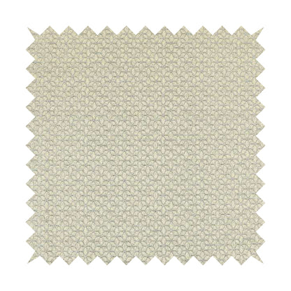 Waterperry Collection Beige Silver Colour Small Leaf Floral Pattern Soft Chenille Upholstery Fabric JO-591 - Roman Blinds