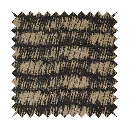 Marlow Woven Designer Abstract Pattern In Brown Colour Upholstery Fabric JO-619 - Roman Blinds