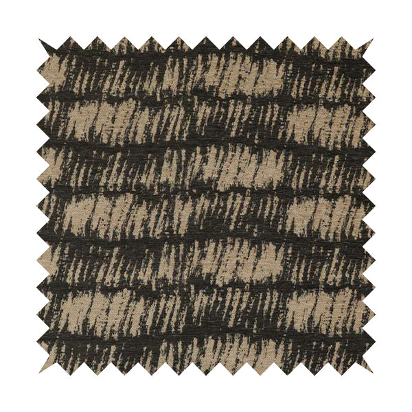 Marlow Woven Designer Abstract Pattern In Brown Colour Upholstery Fabric JO-619 - Made To Measure Curtains