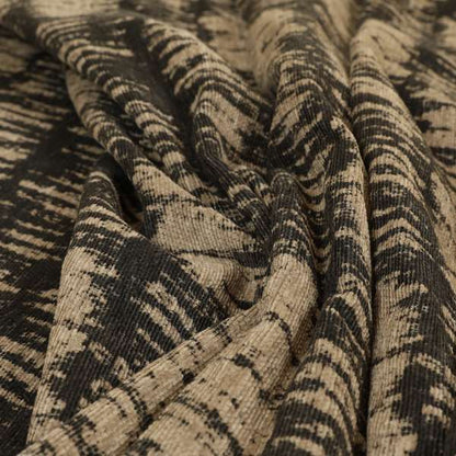 Marlow Woven Designer Abstract Pattern In Brown Colour Upholstery Fabric JO-619 - Roman Blinds