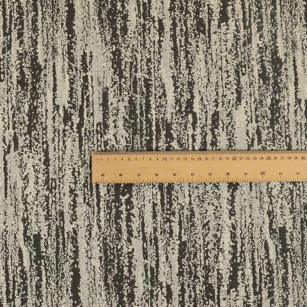 Waterperry Collection Beige Silver Colour Abstract Modern Pattern Soft Chenille Upholstery Fabric JO-620 - Roman Blinds